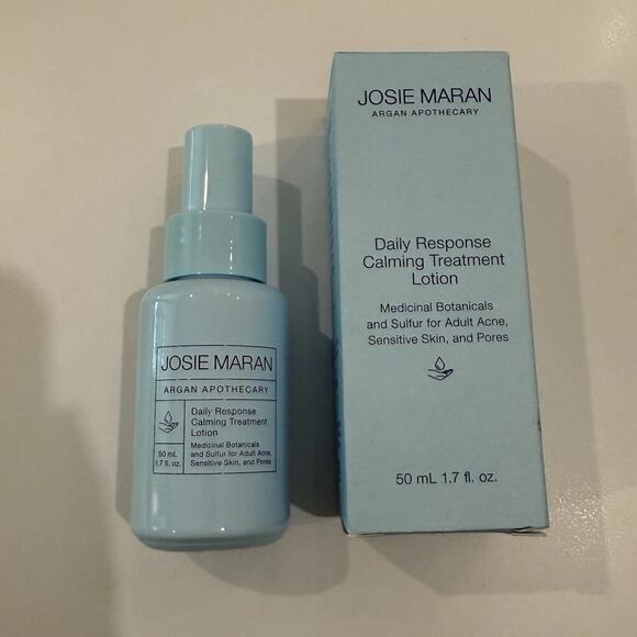Josie Maran Argan Apothecary Daily Response Calming Treatment Lotion 1.7 oz NEW - Picture 2 of 8